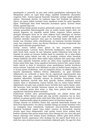 Darwin. espezieen jatorriaz