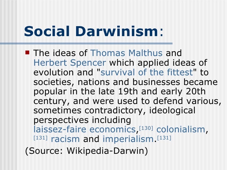 Social darwinism essay question