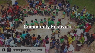 Community Festivals
32
 