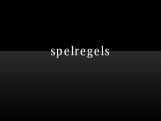 spelregels 
