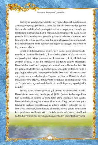 Darwinist propaganda yöntemleri. turkish (türkçe)