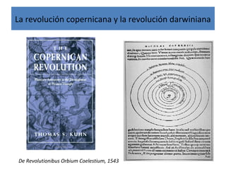 La revolución copernicana y la revolución darwiniana
De Revolutionibus Orbium Coelestium, 1543
 