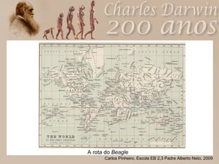 A rota do  Beagle 