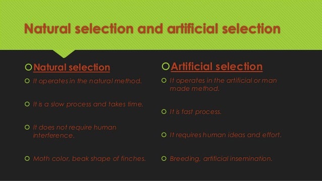 Differential Reproduction Rate In Natural Selection Differential Reproduction Rate In Natural Selection