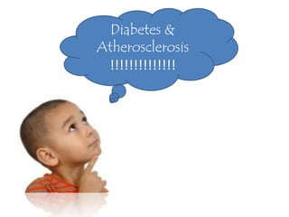 Diabetes &
Atherosclerosis
 !!!!!!!!!!!!!!
 