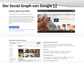 Der Social Graph von Google [i]

 