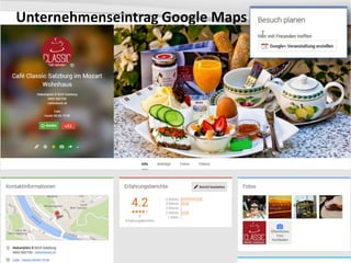 Unternehmenseintrag Google Maps

 