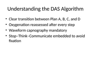 Comprehensive DAS 2025 Guidelines and Innovations in Difficult Airway ...