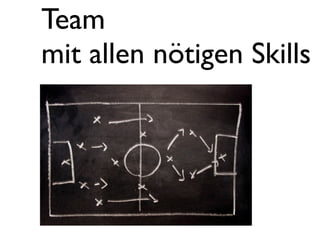 Team
mit allen nötigen Skills
 