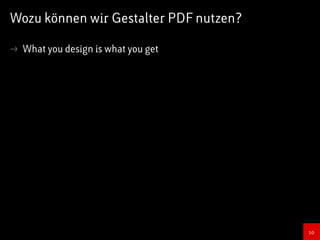 Das Format PDF