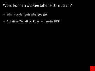 Das Format PDF