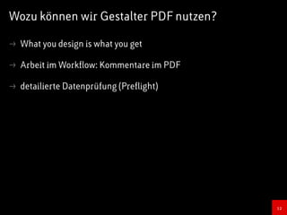 Das Format PDF