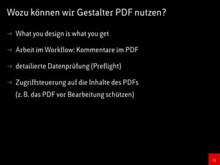 Das Format PDF
