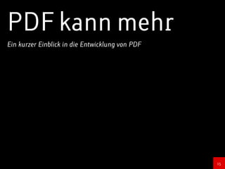 Das Format PDF