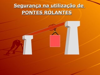 Segurança na utilização de  PONTES ROLANTES 