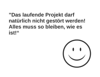 Das Agile muss ins Klassische