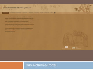 Das Alchemie-Portal
 