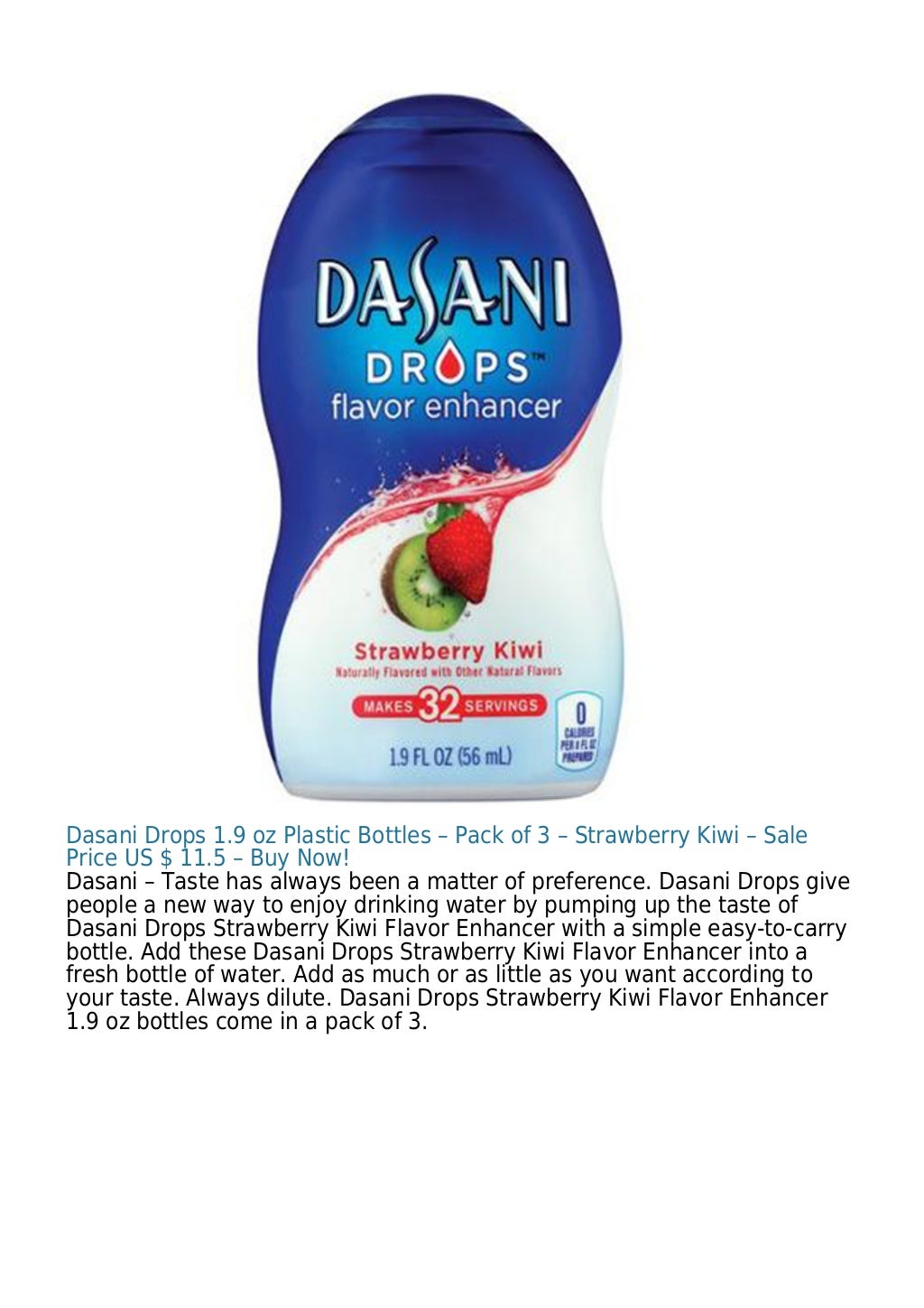 Dasani Natural Lemon Flavored Water