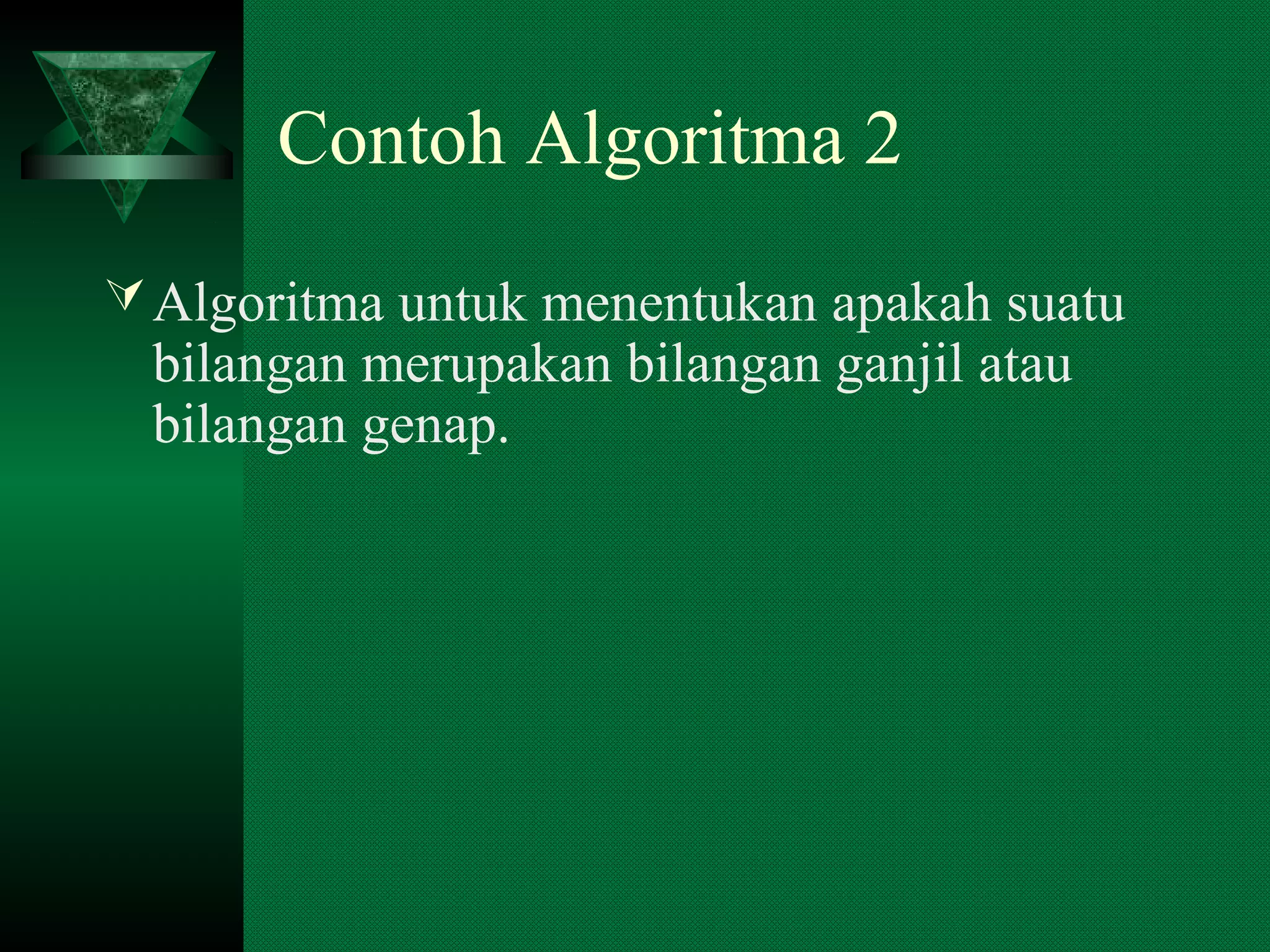 Dasar dasar algoritma - 1 | PPT