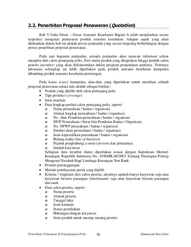 Dasar Dasar Asuransi Kesehatan Bagian B Pamjaki