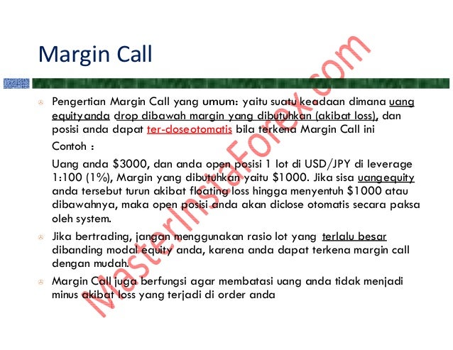 Pengertian dasar forex
