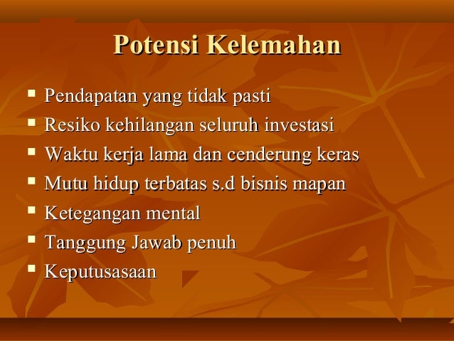 Dasar dasar kewirausahaan