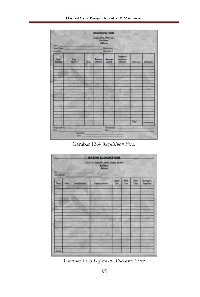 Dasar Dasar Pengetahuan Bar Minuman 74750381