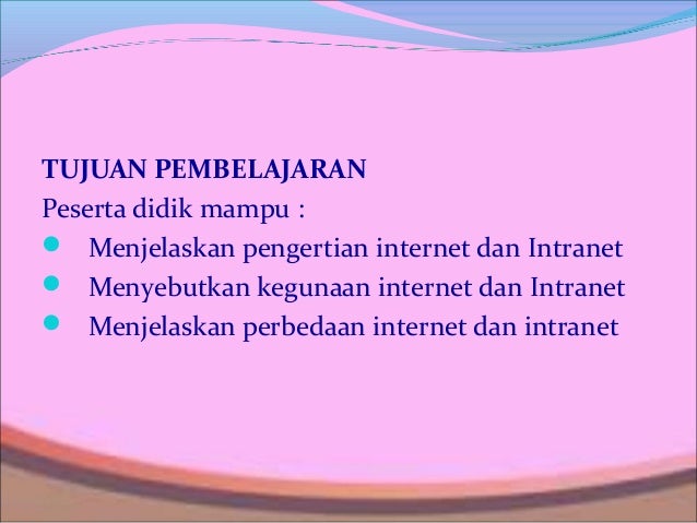 Dasar Dasar Penggunaan Internet