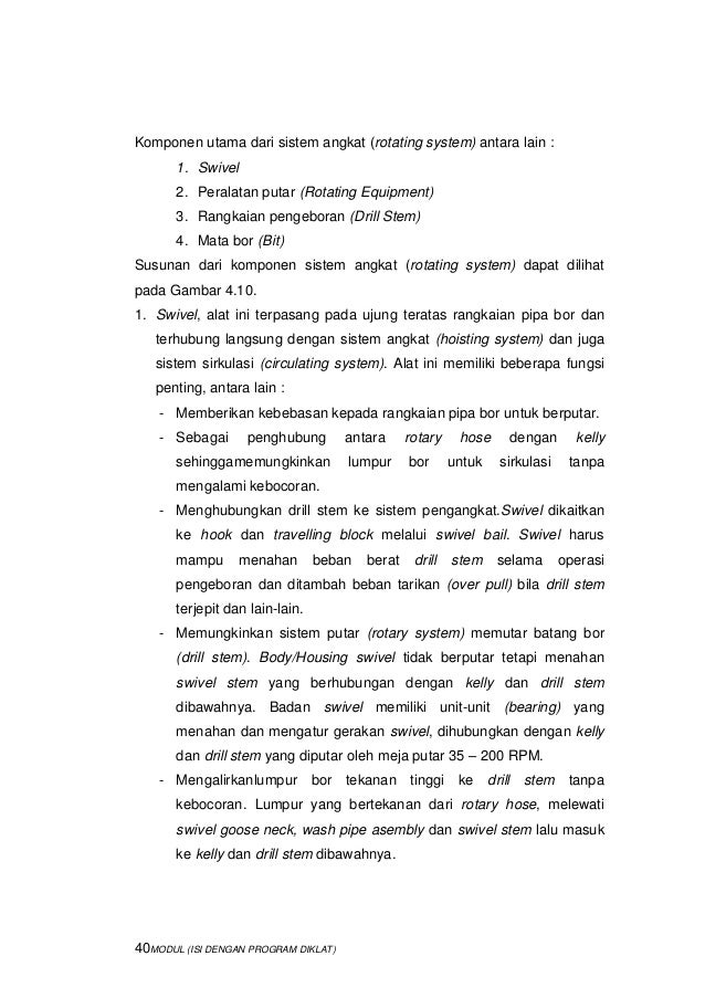 Dasar Dasar Teknik Pengeboran