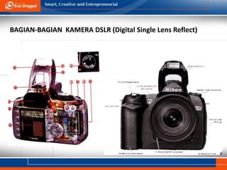 BAGIAN-BAGIAN KAMERA DSLR (Digital Single Lens Reflect)
 