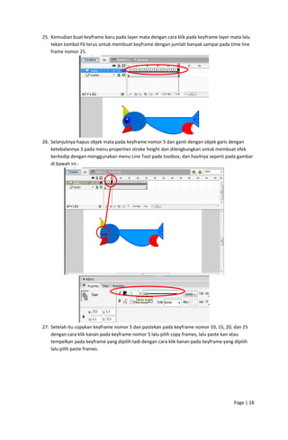 Animasi Dasar Menggunakan Macromedia Flash 8 | PDF