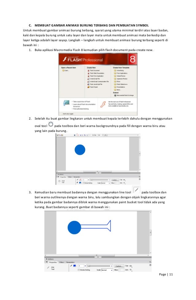 Dasar Animasi Macromedia Flash 8