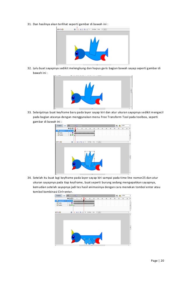  Cara  Membuat  Animasi  Menggunakan Macromedia  Flash  8 
