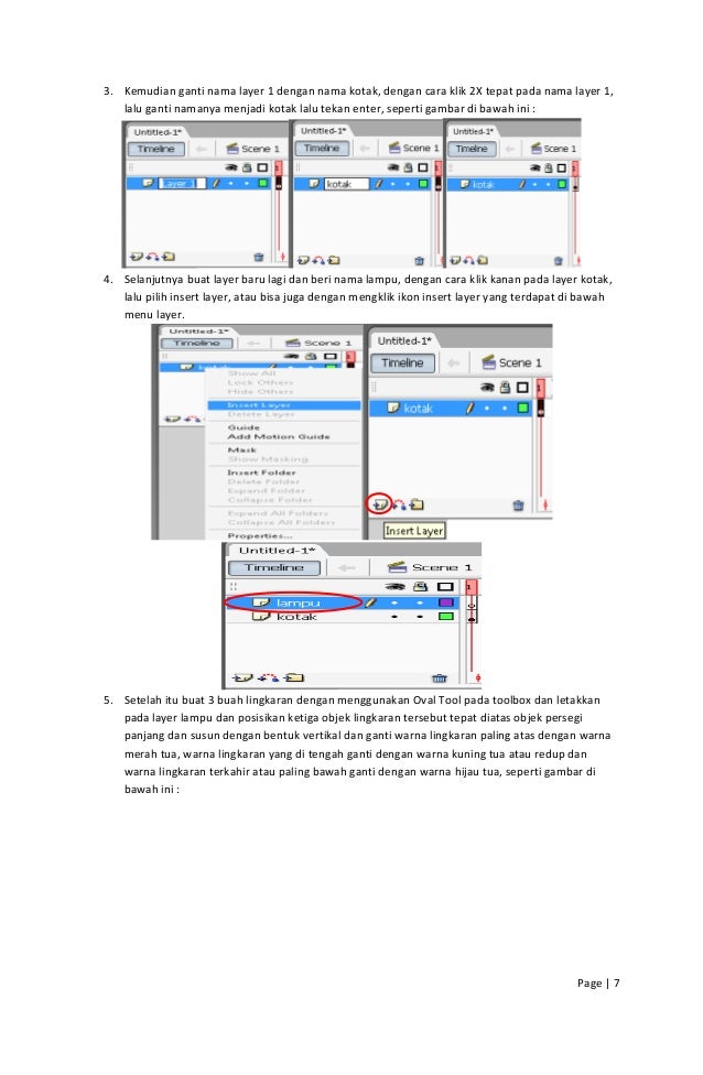 Dasar Animasi Macromedia Flash 8