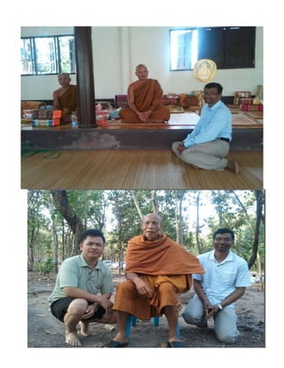 Dasarathi lakra . with monk