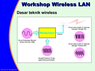Workshop Wireless LAN Dasar teknik wireless 