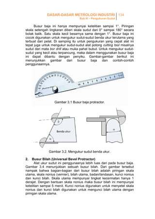 Dasar dasar metrologi industri pengukuran sudut | PDF