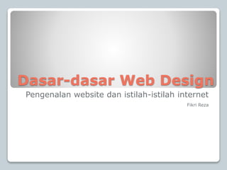 Dasar Dasar Tekhnis Web Design.ppt