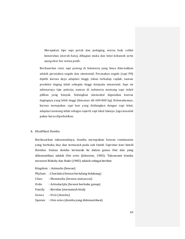 Dasar Pembibitan Ternak