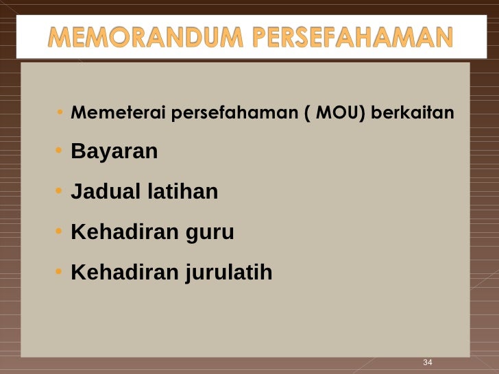 Dasar Penubuhan Kelab Seni Bela Diri