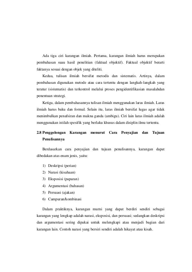 Makalah Dasar Penulisan Ilmiah