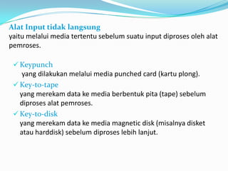 Dasar sistem input ouput | PPTX