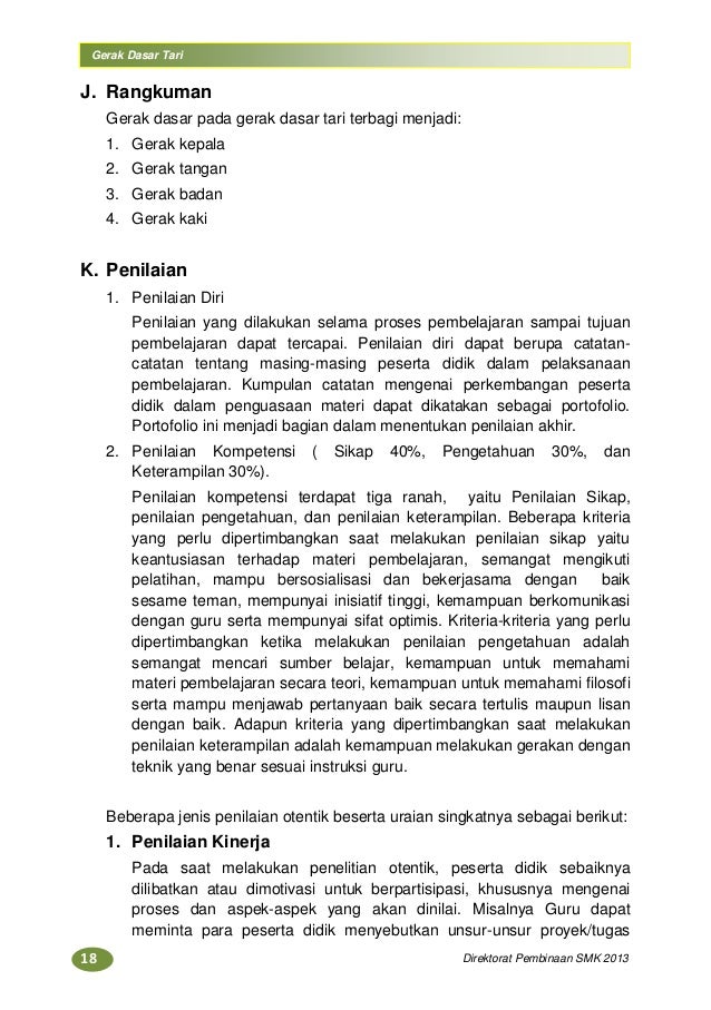 Dasar Tari