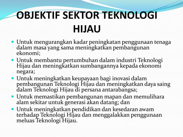 Dasar Teknologi Hijau Pptx