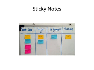 Ux Sticky Notes Pengantar UI/UX | PPTX