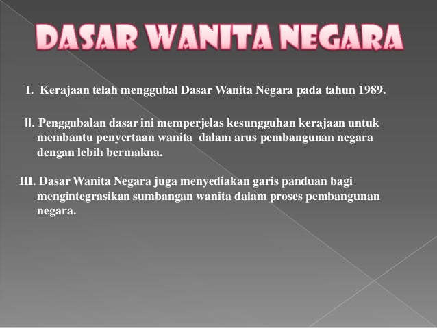 Dasar Wanita Negara