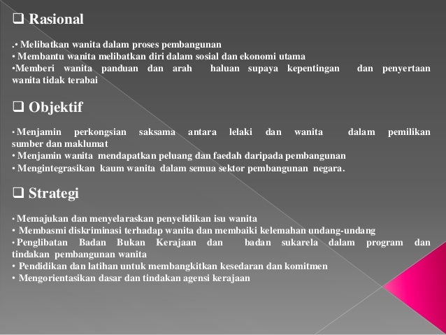 Dasar Wanita Negara