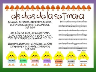 Días de la Semana-Patry-Comedor Escolar