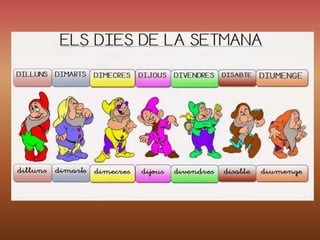 Días de la Semana-Patry-Comedor Escolar