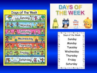 Días de la Semana-Patry-Comedor Escolar